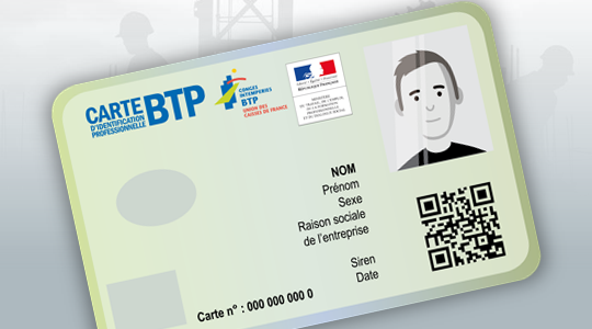 Qu’est-ce que la carte BTP ?