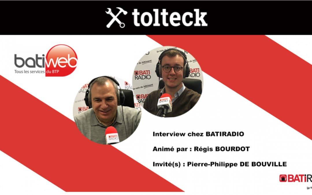 invitation pour l'entretien de Pierre-Philippe De Bouville par Batiradio au sein du programme l'artisans et le digital