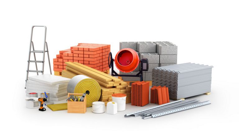 Photo de materiaux de construction