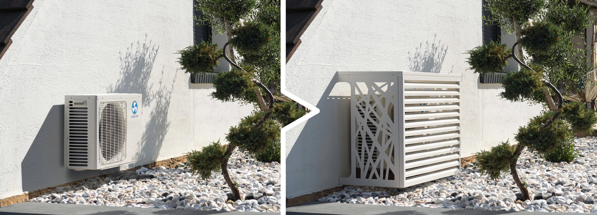 PAC avec et sans cache